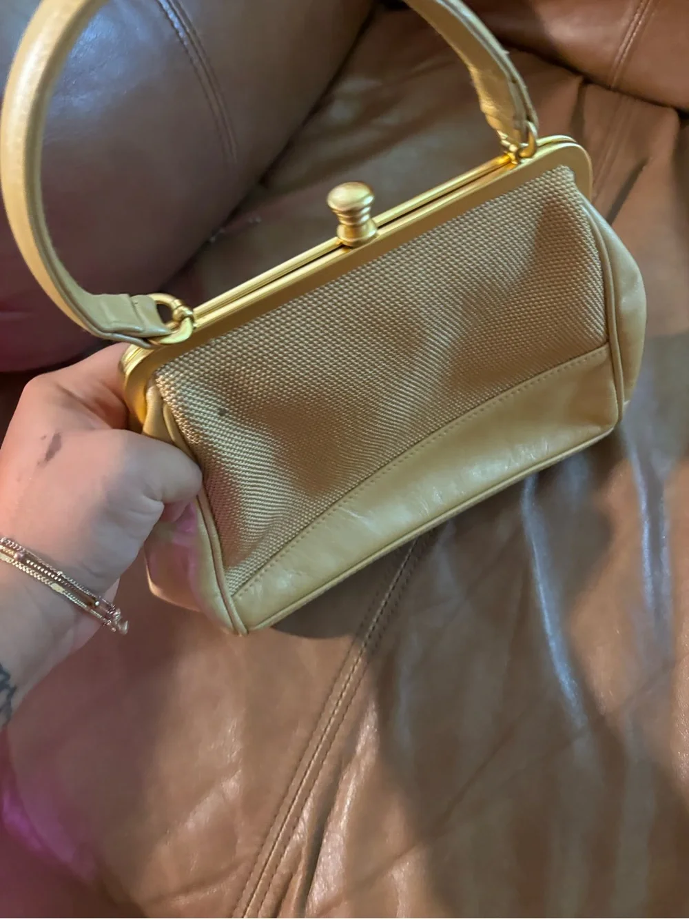 Vintage Inge Christopher Top-Handle Women’s Bag